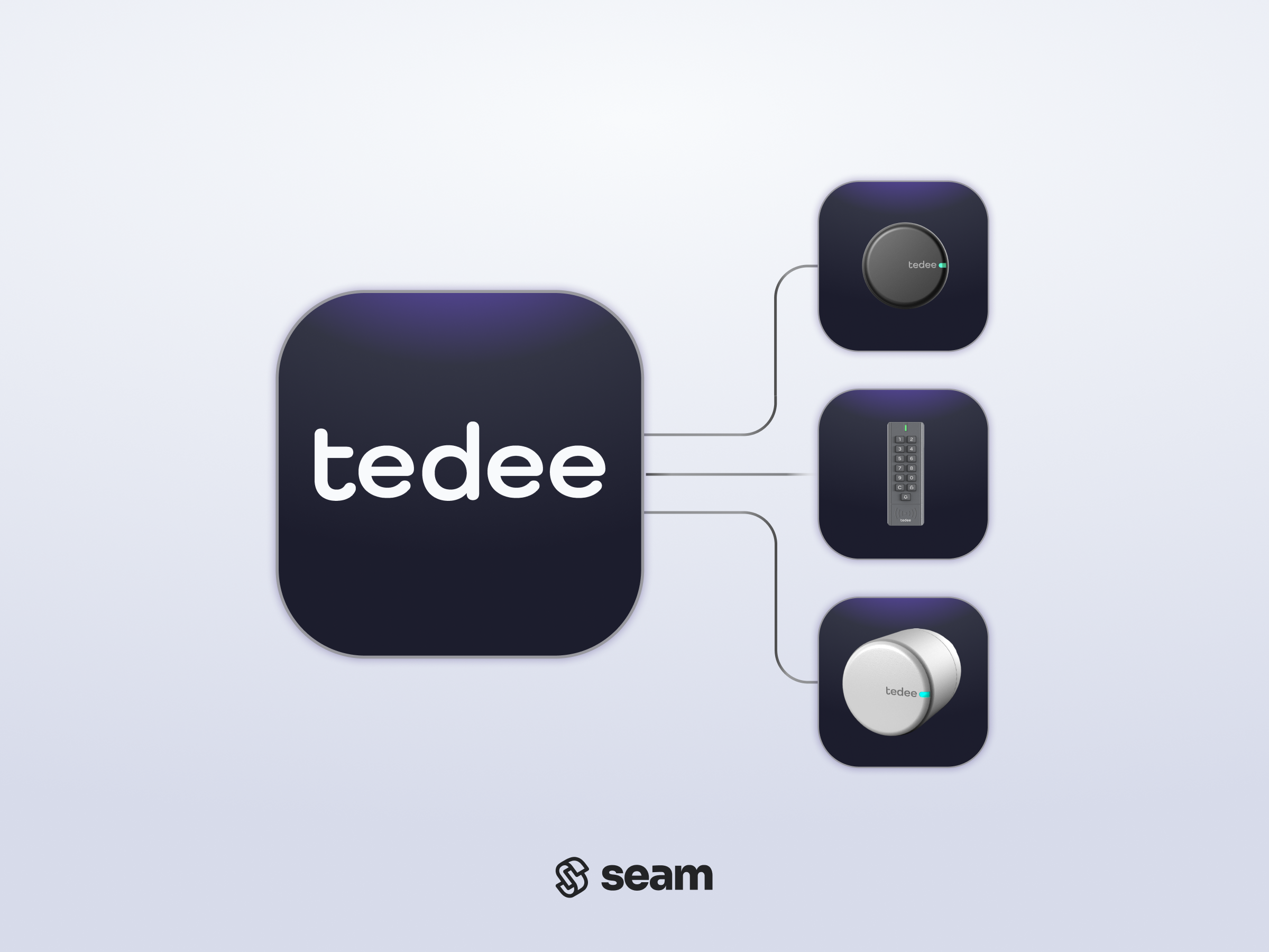 Connect and control any Tedee device using the Seam API.