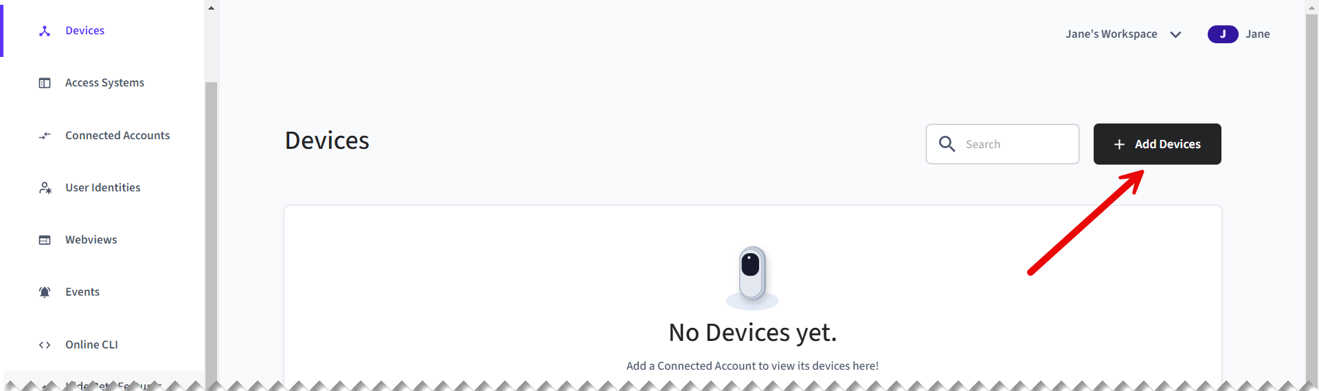 You can also use the Seam Console to add devices.