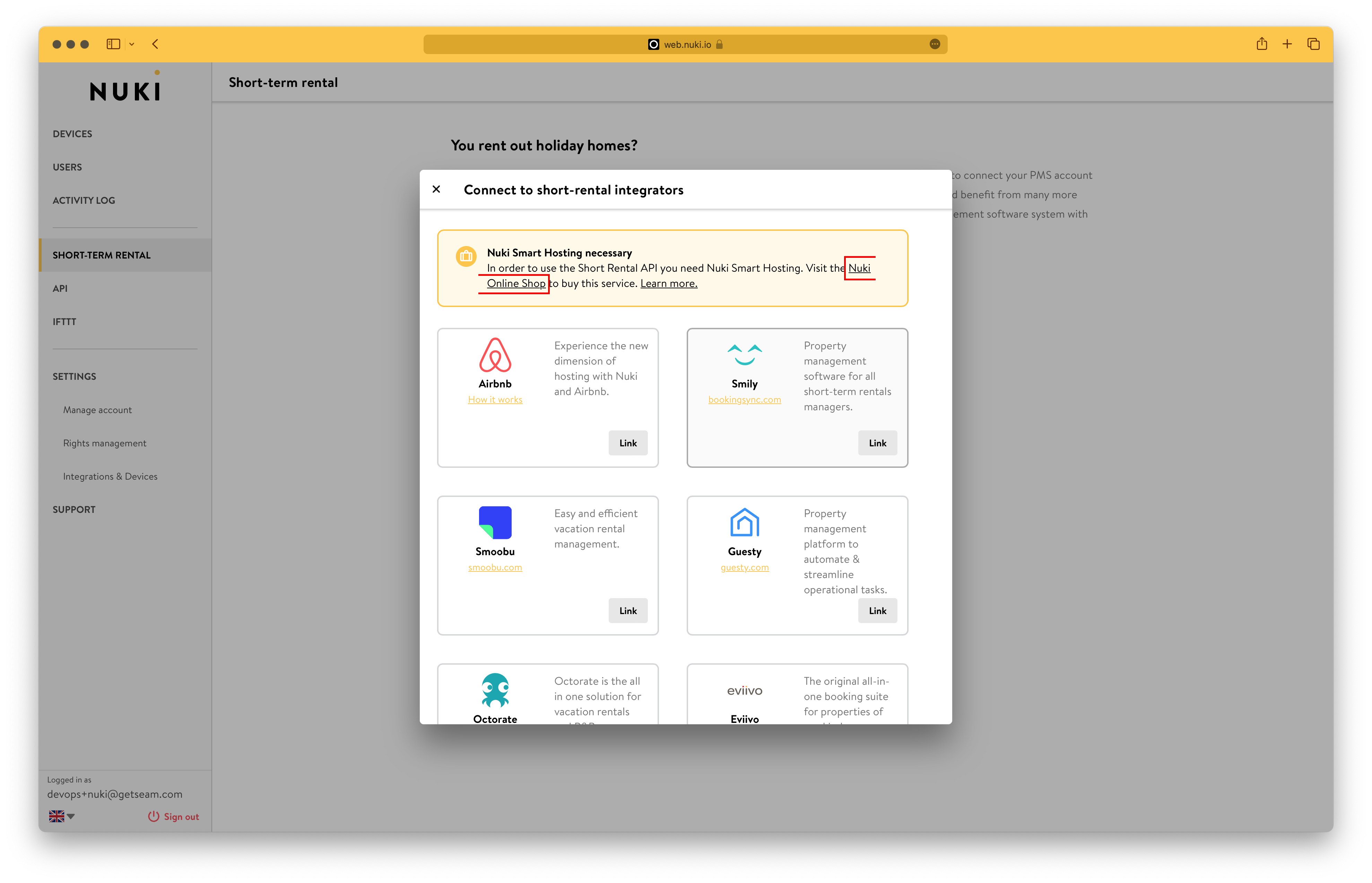 Click Nuki Online Shop.
