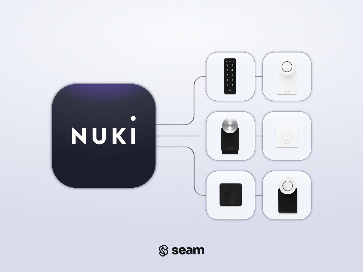 Use Nuki locks with Seam.